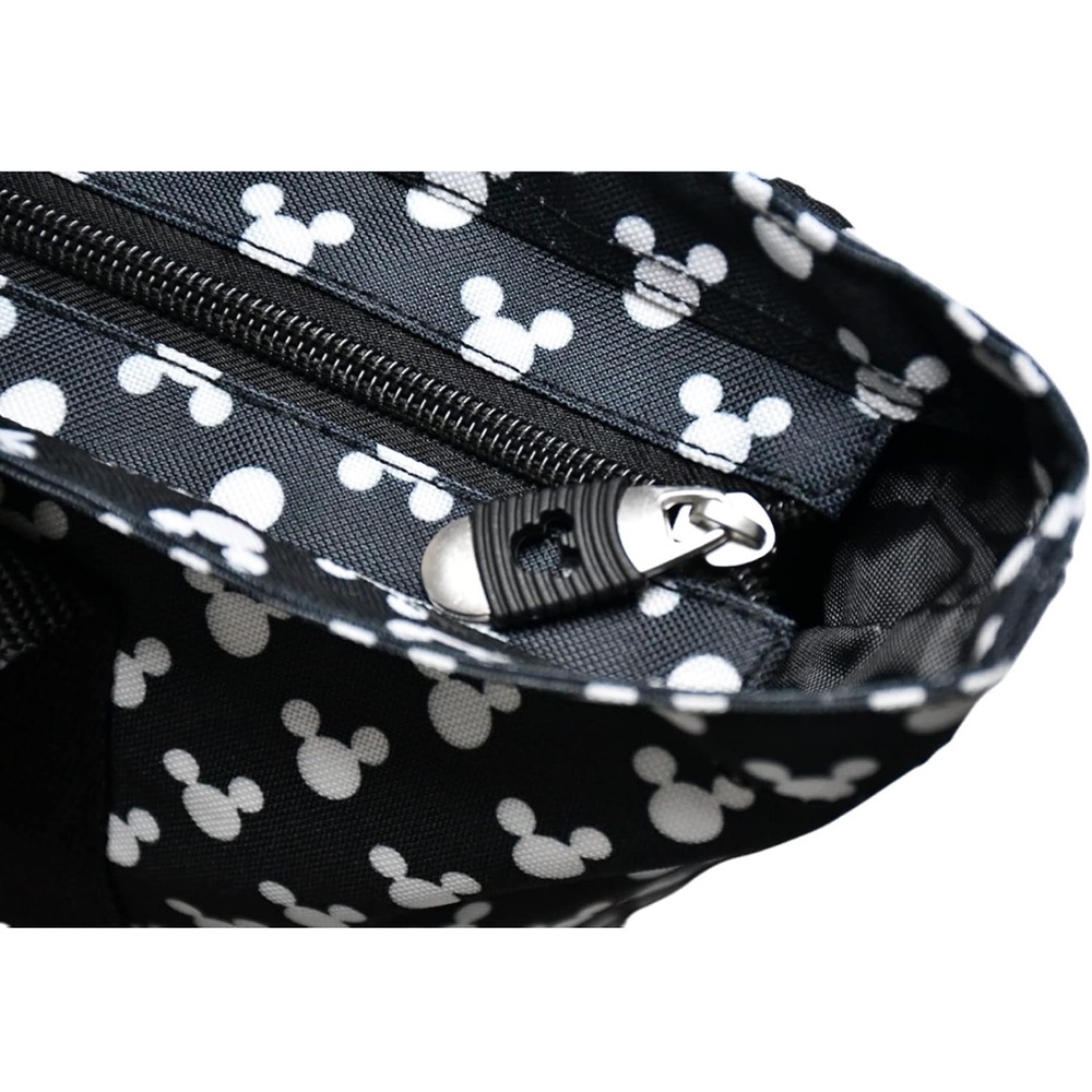EUC Disney Mickey Mouse Canvas Black and White Tote - Picture 5 of 11